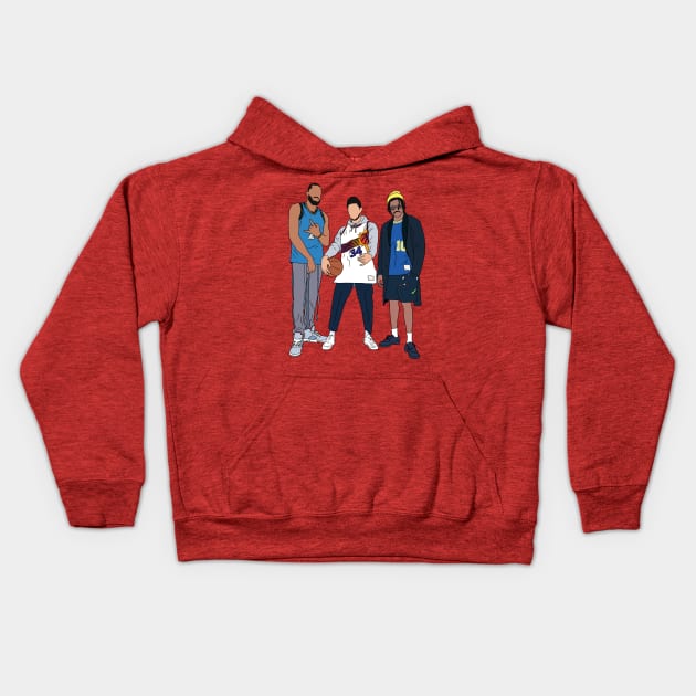 KAT, D-Book & D-Lo Kids Hoodie by rattraptees